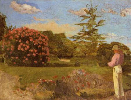 Frederic Bazille Little Gardener